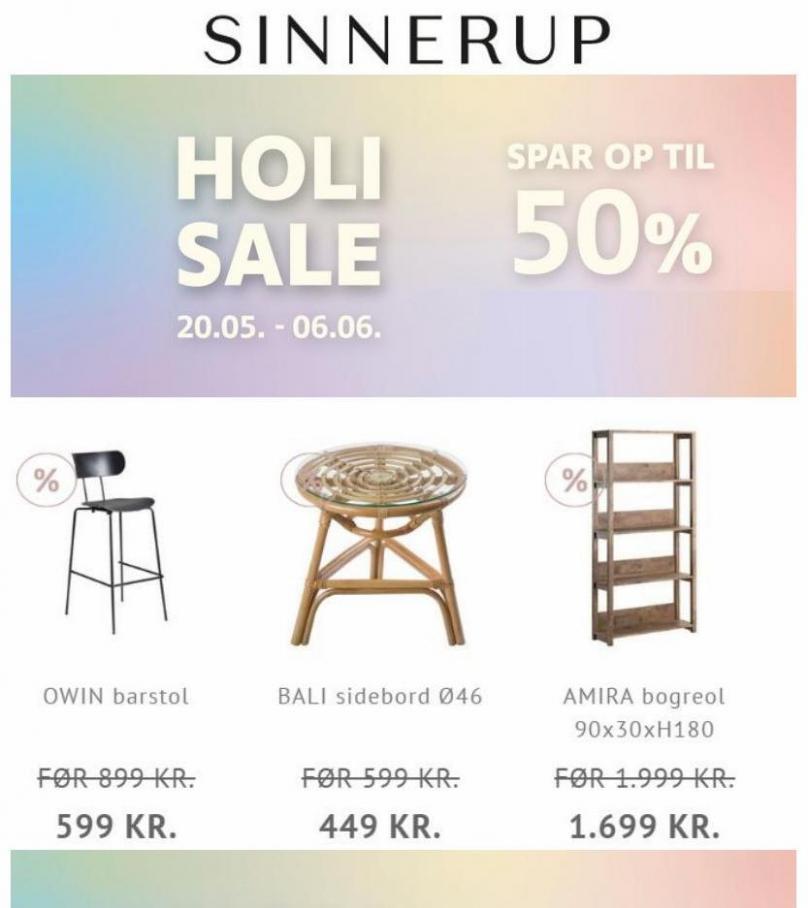 Holi Sale Spar op til 50%. Sinnerup (2022-06-06-2022-06-06)