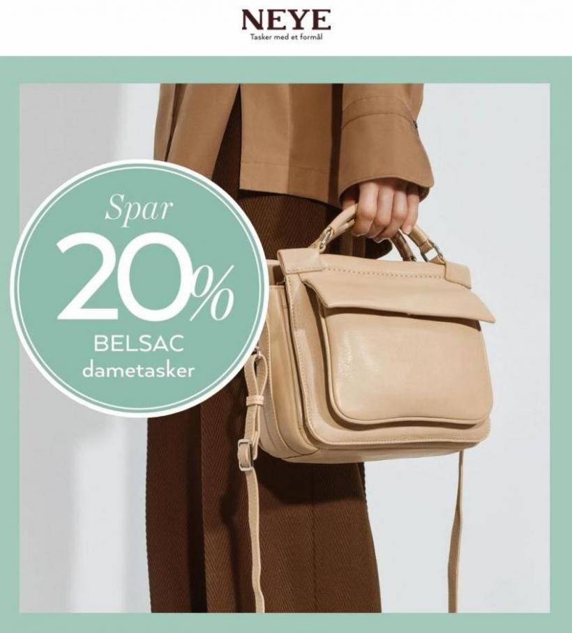 Bag Sale tilbyder op til 50 % rabat. Neye (2022-06-13-2022-06-13)