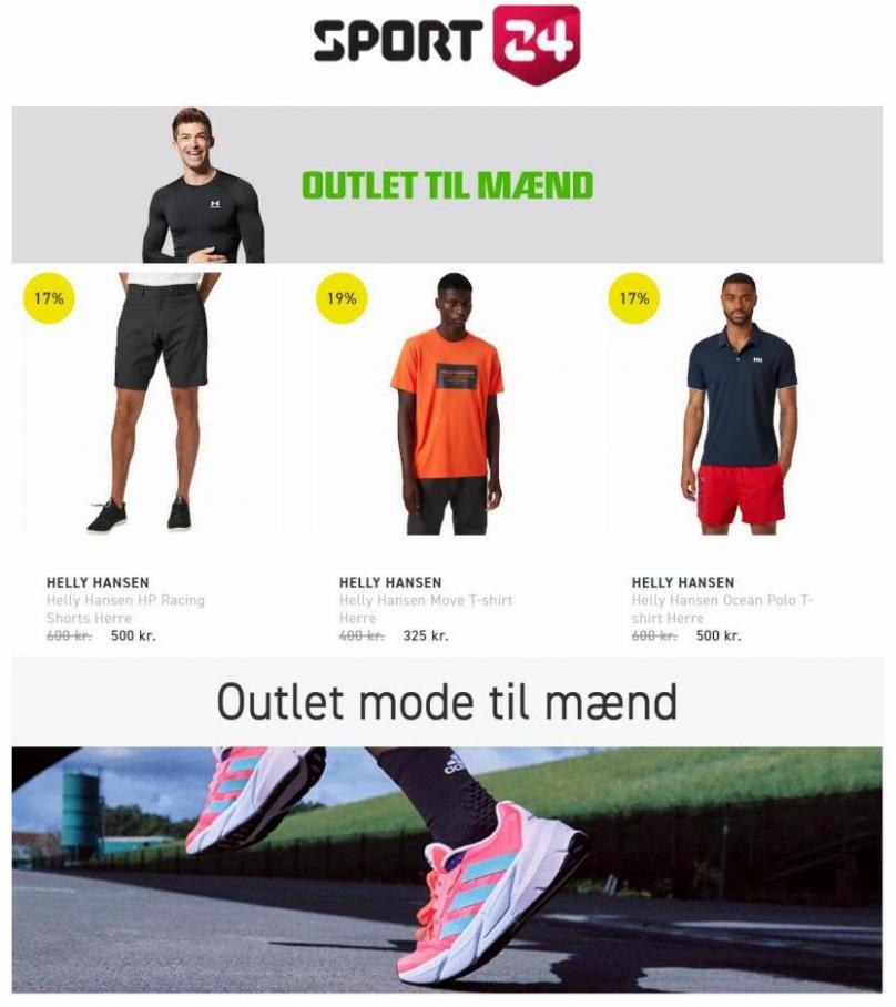 Outlet mode til Mænd spar op til -40%. Sport 24 (2022-06-30-2022-06-30)
