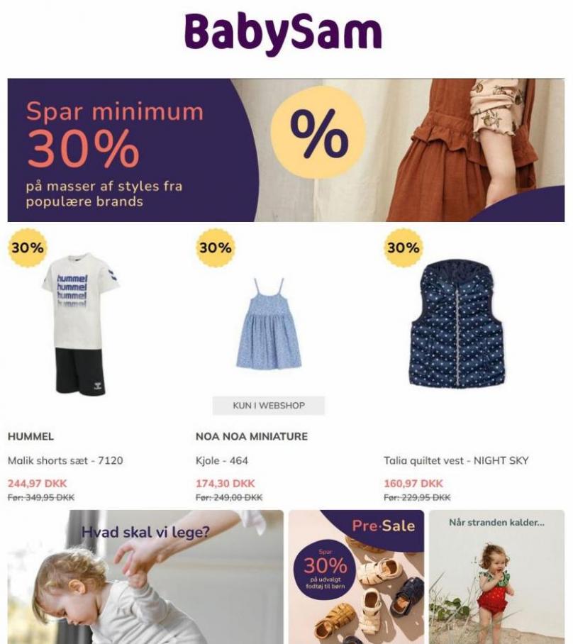 Spar -30% Baby & børnetøj. Babysam (2022-06-13-2022-06-13)
