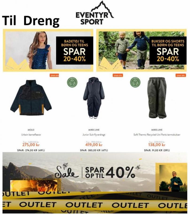 Dreng Sale -40%. Eventyrsport (2022-07-20-2022-07-20)