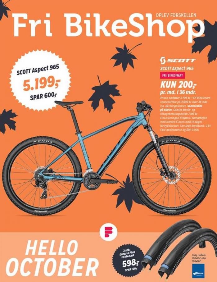 Fri BikeShop Tilbudsavis. Fri BikeShop (2022-10-23-2022-10-23)
