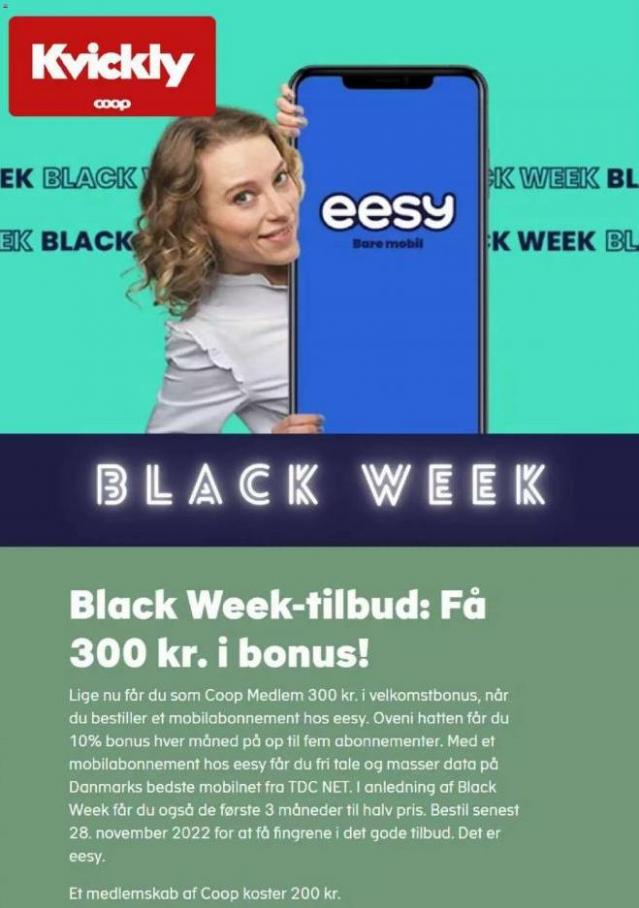 Black Week  tilbud: Få 300 kr. i bonus!. Kvickly (2022-11-28-2022-11-28)