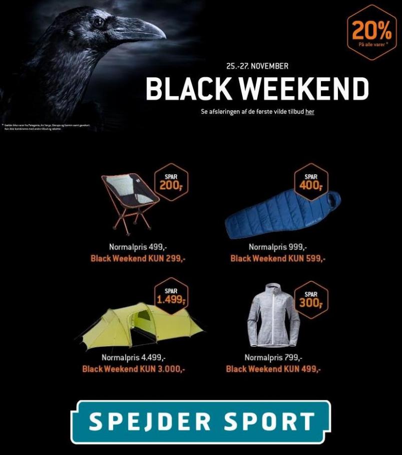 Black Friday Spejder Sport. Spejder Sport (2022-11-27-2022-11-27)