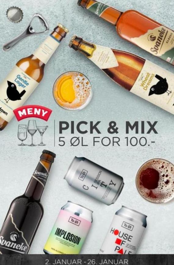 Pick N Mix Januar 2023. MENY (2023-01-05-2023-01-05)