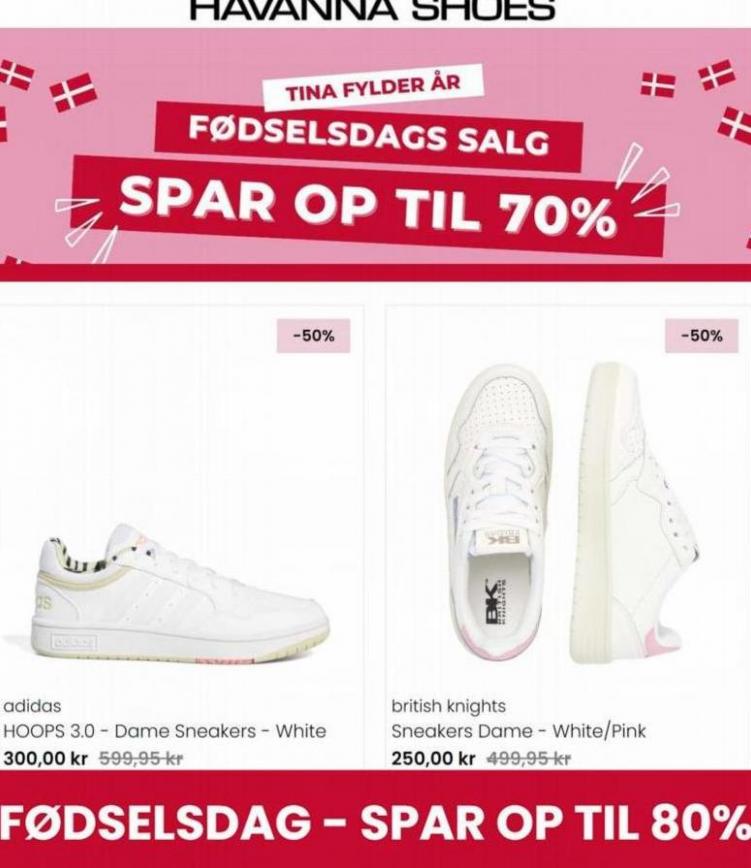FØDSELSDAG - SPAR OP TIL 80%!. Havanna Shoes (2023-04-24-2023-04-24)