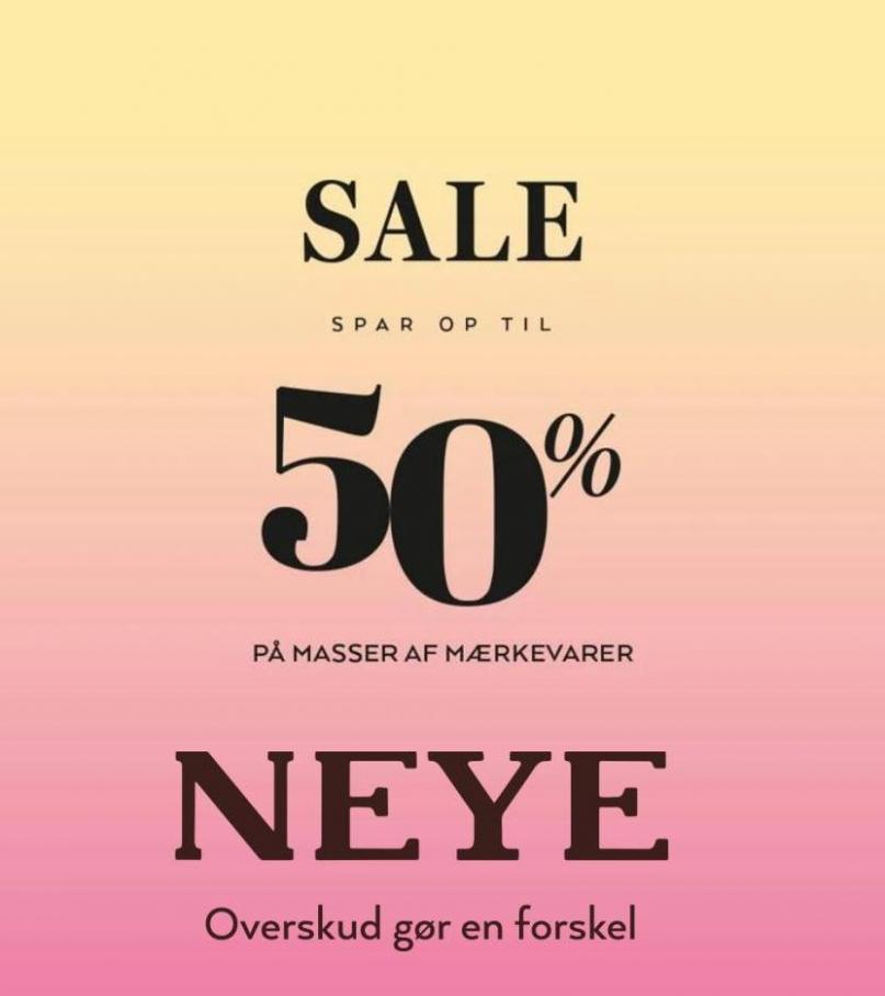 Ekstra Sale: Spar op til 50%. Neye (2023-08-21-2023-08-21)