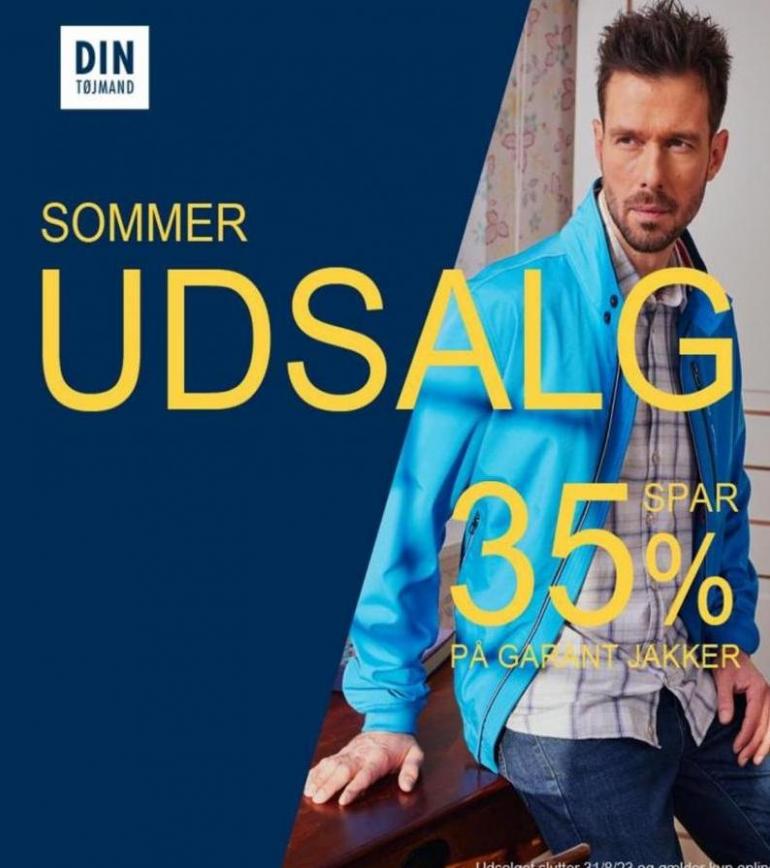 Sommer Udsalg. DIN TØJMAND (2023-08-31-2023-08-31)