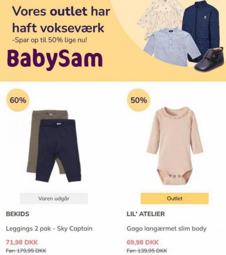 Baby & børnetøj Outlet. Babysam (2023-09-16-2023-09-16)