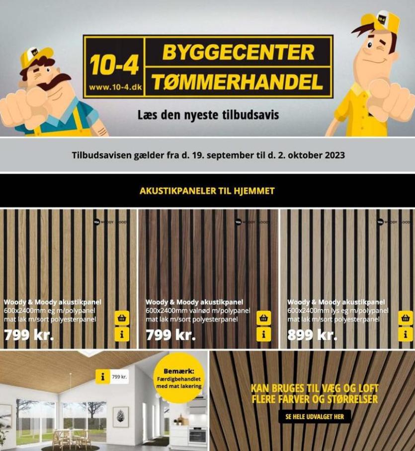 10-4 Byggecenter Tilbudsavis. 10-4 Byggecenter (2023-10-02-2023-10-02)