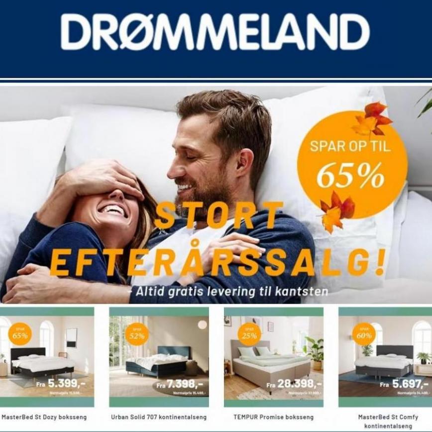 Drommeland Stort efterårssalg på senge. Drømmeland (2023-10-31-2023-10-31)