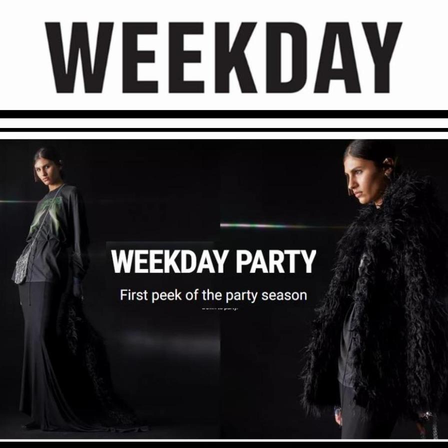 Weekday party season. Weekday (2023-11-22-2023-11-22)