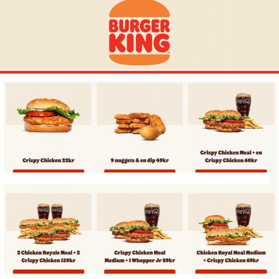 Burger King Kuponer. Burger King (2023-10-31-2023-10-31)