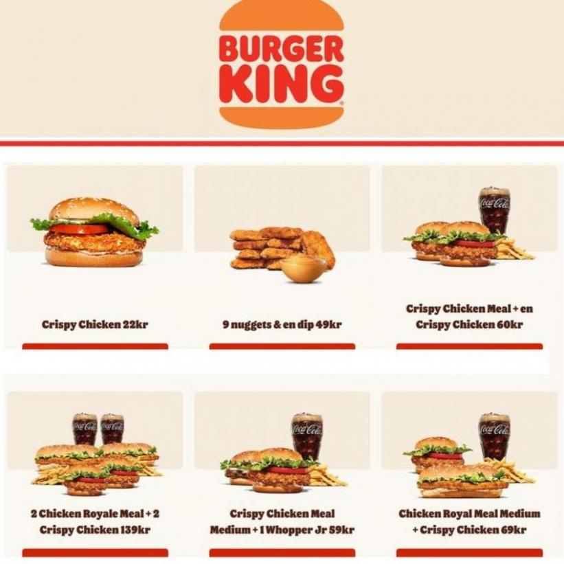 Burger King Kuponer. Burger King (2023-12-04-2023-12-04)