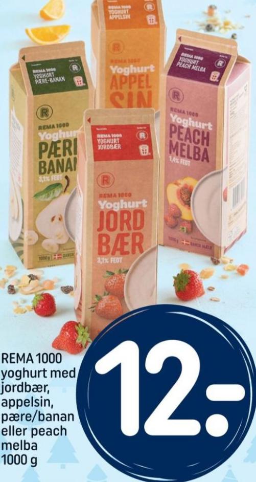 Rema 1000, Yoghurt Pære & Banan, Rema 1000 november 2023 - Alle Tilbudsavis