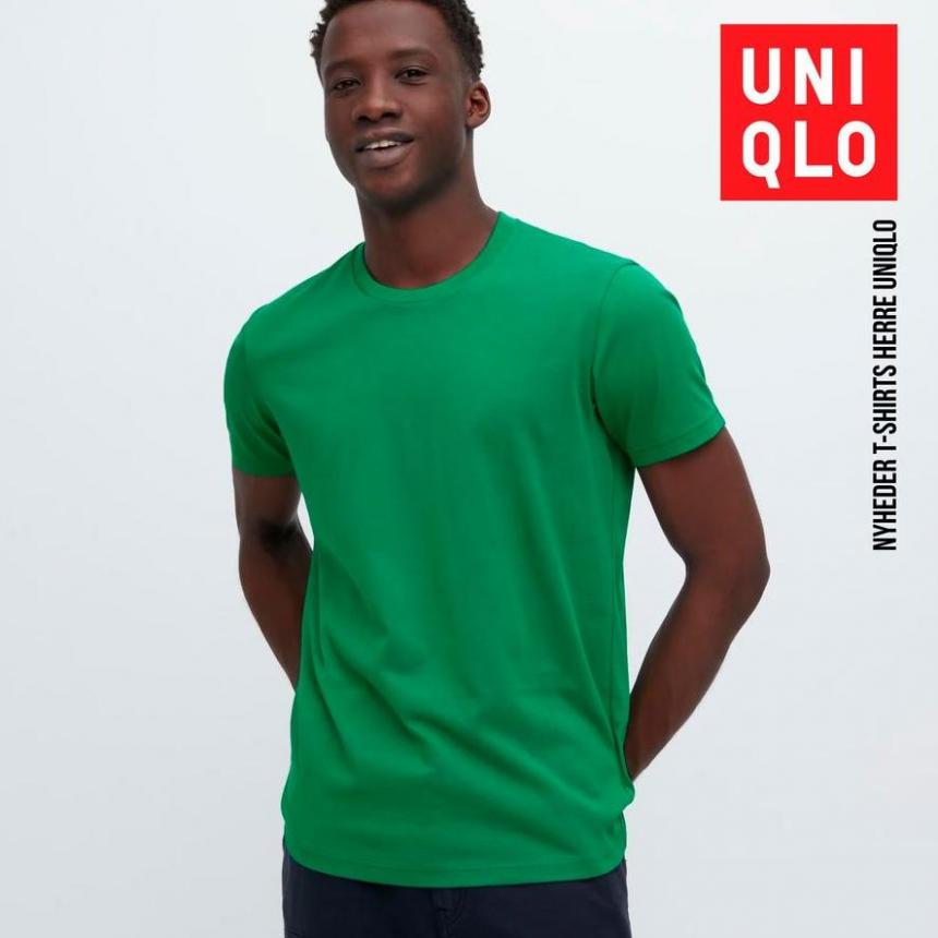 Nyheder T-shirts Herre Uniqlo. Uniqlo (2023-11-22-2023-11-22)
