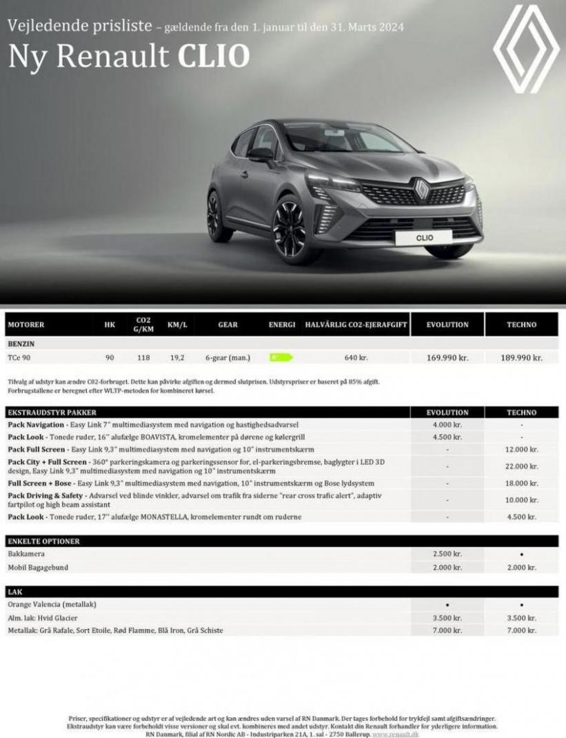 Renault Ny Clio. Renault (2025-03-31-2025-03-31)