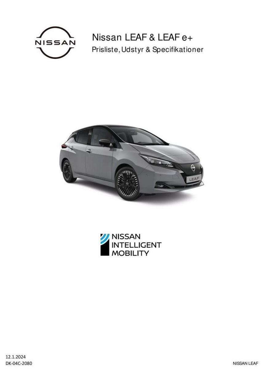 Nissan LEAF. Nissan (2025-01-12-2025-01-12)