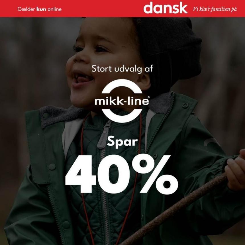 Spar 40%. Dansk Outlet (2024-02-29-2024-02-29)