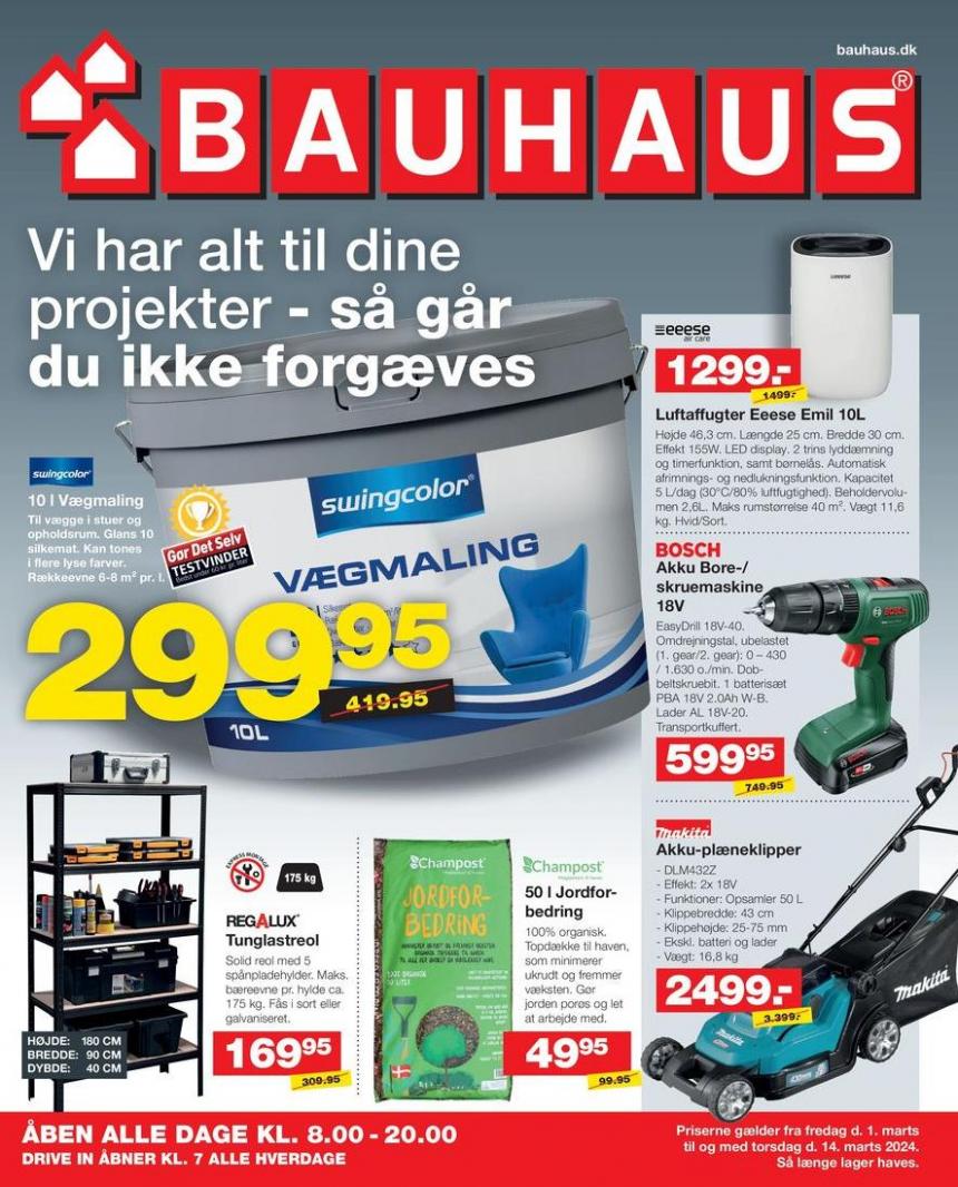 Bauhaus Tilbudsavis. Bauhaus (2024-03-14-2024-03-14)