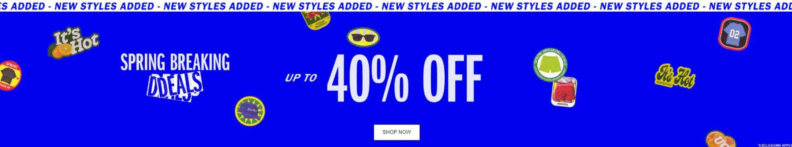 Up to 40% Off. Urban Outfitters (2024-04-04-2024-04-04)