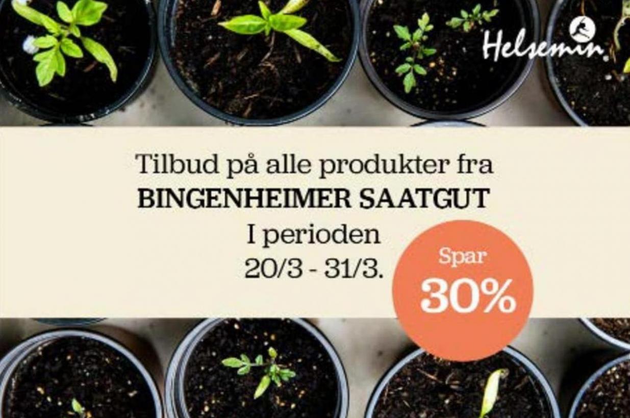 Spar 30%. Helsemin (2024-03-31-2024-03-31)