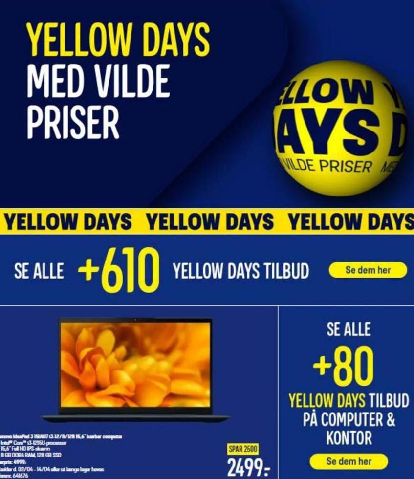 Yellow Days. Elgiganten (2024-04-07-2024-04-07)