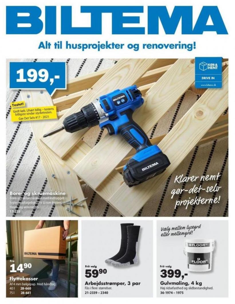 Husprojekter og renovering. Biltema (2024-09-10-2024-09-10)