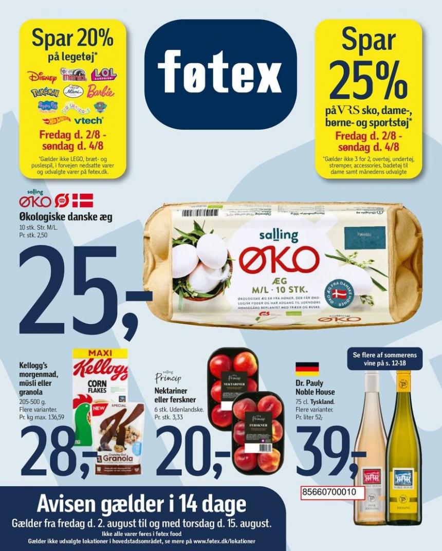 Føtex Tilbudsavis. Føtex (2024-08-17-2024-08-17)